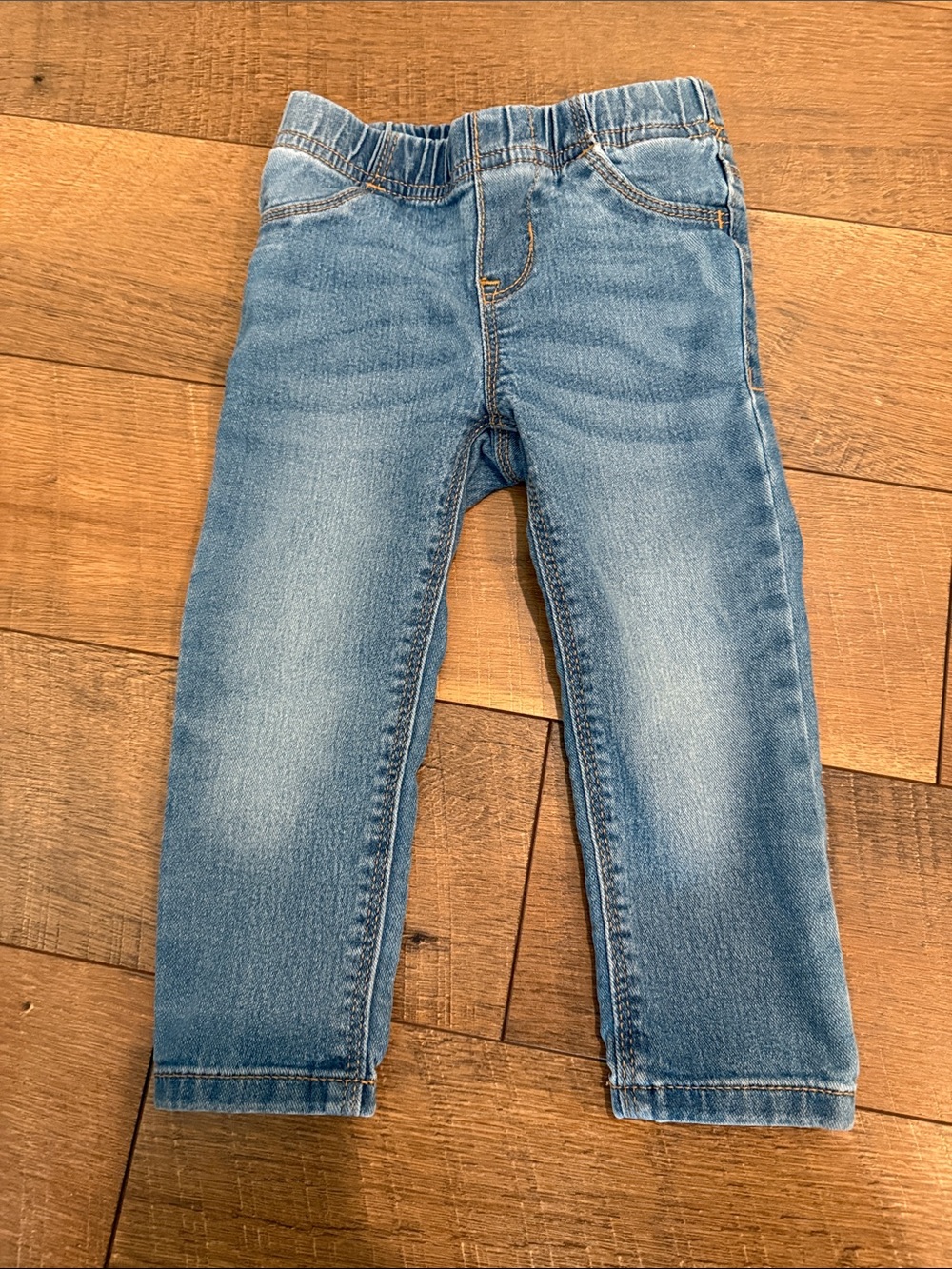Old Navy Light Blue Stretch Denim Jeggings for Kids